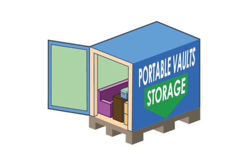 5x8 portable storage unit